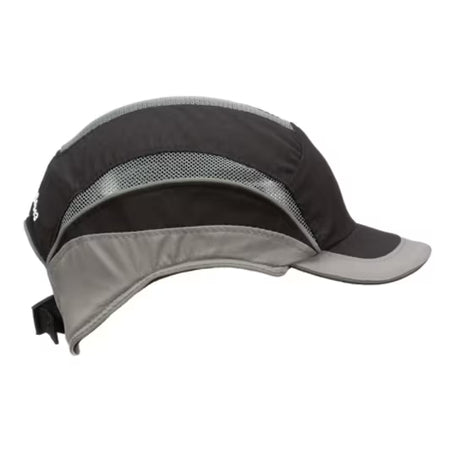 3M™ First Base™ 3 Stootpet 2031219, Elite, zwart/grijs, korte klep, 55 mm, aangepast