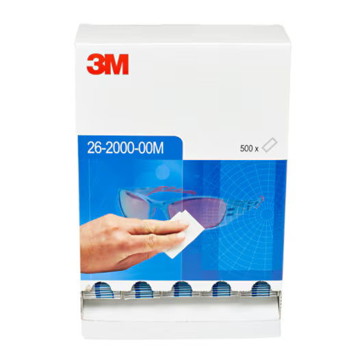 3M™ Single-Use Lens Wipes Dispenser, 26-2000-00, 500/disp