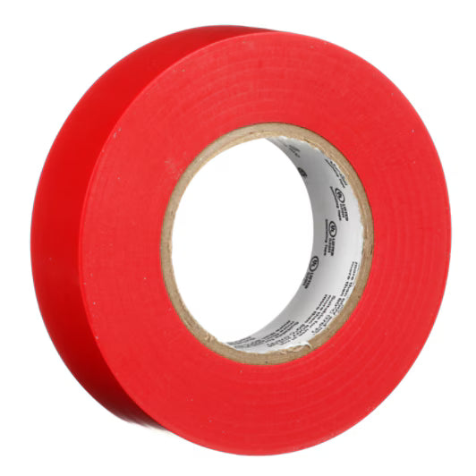3M™ Temflex™ Vinyl isolatietape 165, Rood, 19 mm x 25 m