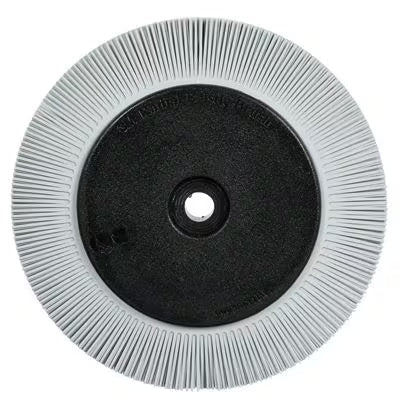 Scotch-Brite™ radial precision brush, PN-RB, 120+, 203.2 mm x 25.4 mm x 31.75 mm (8 inch x 1 inch x 1-1/4 inch), type S, with flange