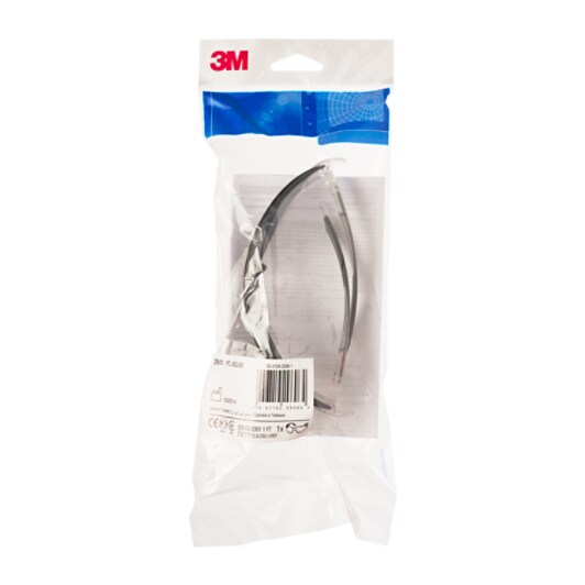 3M™ Veiligheidsbrillen Serie 2840, antikras/anticondens, grijze lens, 20/doos