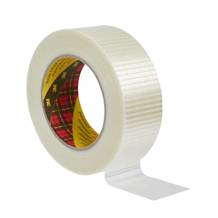 Scotch® Vezelversterkte Tape voor Algemeen Gebruik 8956, Wit, 50 mm x 50 m, 0.12 mm