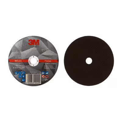 3M™ Silver Cut-Off Wheel, T41, 180 mm x 2 mm x 22.23 mm