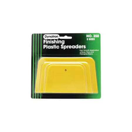 Dynatron™ 3-piece spatula set, yellow, E358