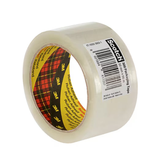 Scotch® Dozensluittape 309 BCSR, Transparant, 50 mm x 66 m