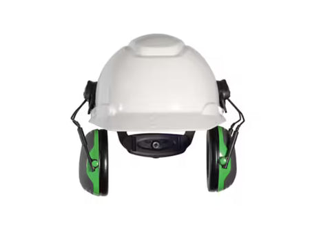 3M™ PELTOR™ Gehoorkappen,  groen, helmbevestiging, X1P3