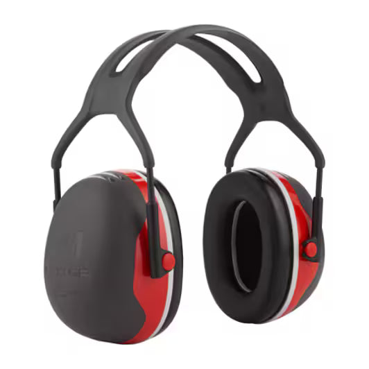 3M™ PELTOR™ Hearing Protectors, Red, Headband, X3A