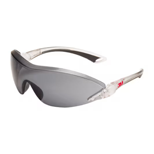3M™ Veiligheidsbrillen Serie 2840, antikras/anticondens, grijze lens, 20/doos