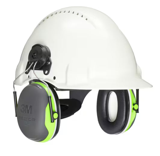 3M™ PELTOR™ Hearing Protectors, Hi-Viz, Helmet Mount, X4P3