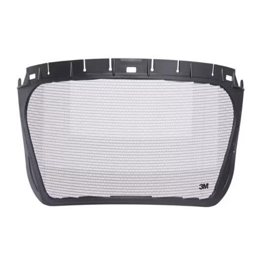 3M™ Gelaatsschermen 5-serie, mesh, geëtst roestvast staal, zwart, 5J-1