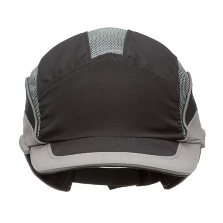 3M™ First Base™ 3 Stootpet 2031219, Elite, zwart/grijs, korte klep, 55 mm, aangepast