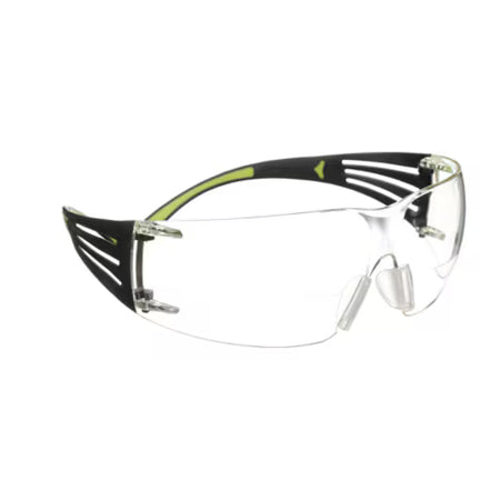 3M™ SecureFit™ 400 Veiligheidsleesbril, zwart/groen montuur, antikras/anticondens, heldere +2.0 lenzen, SF420AS/AF-EU, 20/doos