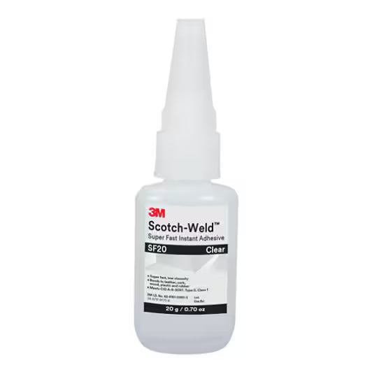 3M™ Scotch-Weld™ Snellijm SF20, Transparant, 20 g