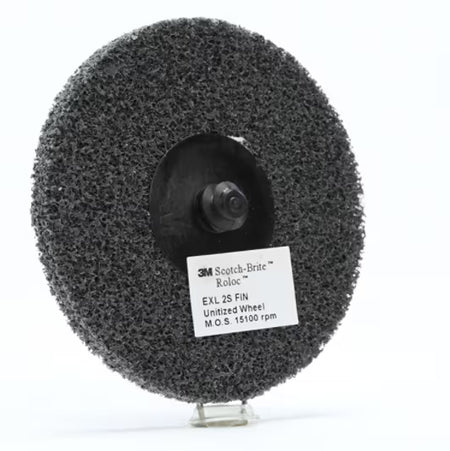 Scotch-Brite™ Roloc™ EXL Unitised Wiel XL-DR, 76 mm x 6 mm, 2S FIN
