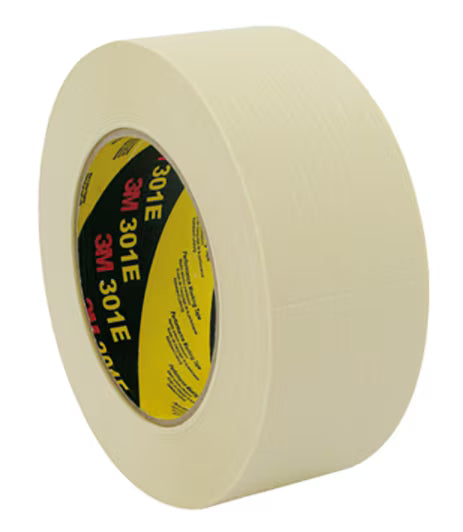 3M™ Afplaktape 301E, Beige, 18 mm x 50 m