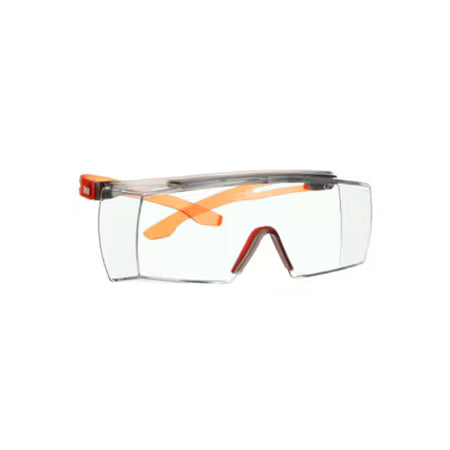 3M™ SecureFit™ 3700 Over-the-Glasses Safety Glasses, Orange Frame, Scotchgard™ Anti-Fog (K&amp;N), Clear Lens, SF3701SGAF-ORG-EU, 20/box