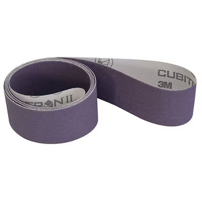 3M™ Cubitron™ II Schuurband 726A, 120+ J-weight, 1555 mm x 1900 mm, Film-lok, Single-flex