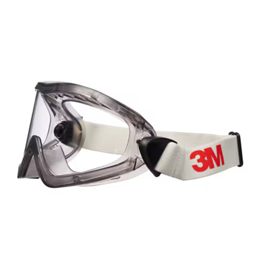 3M™ Ruimzichtbril Serie 2890, indirect geventileerd, antikras/anticondens, heldere polycarbonaatlens, 2890