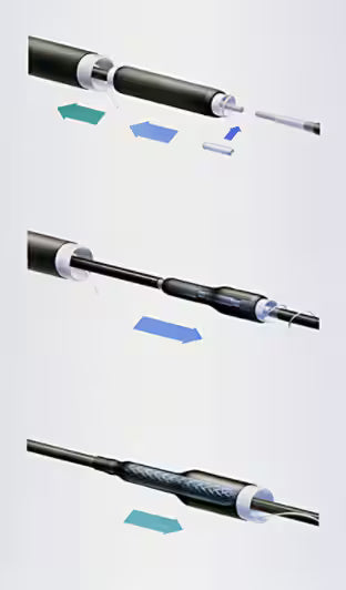 3M™ 92-PG 620-1 Extra Set for Cable Cross-Section Extension, 6/10 kV, 1x 70 - 150 mm²