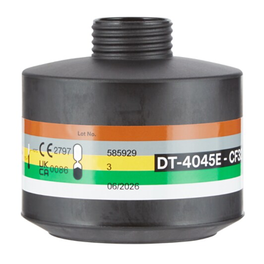 3M™ Gas/damp-patroon en deeltjesfilter met DIN-schroefdraad CF32 A2B2E2K2P3 R D, DT-4045E