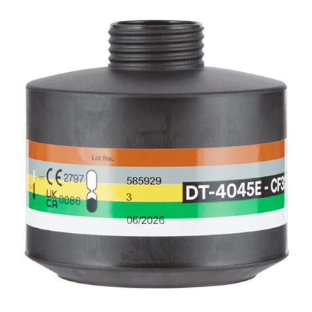 3M™ Gas/damp-patroon en deeltjesfilter met DIN-schroefdraad CF32 A2B2E2K2P3 R D, DT-4045E