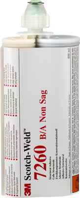 3M™ Scotch-Weld™ Epoxy Adhesive 7260NS, Black, 400 ml