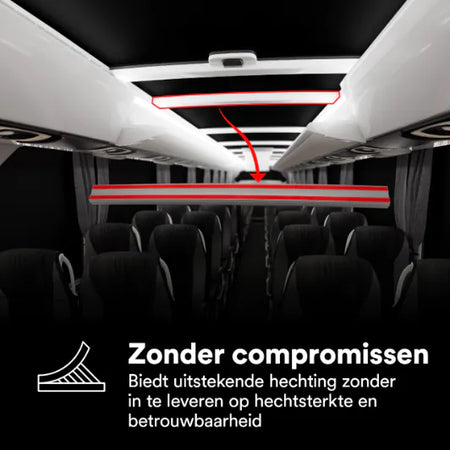 3M™ VHB™ Tape LVO-160BF, Zwart, 19 mm x 3 m, 1.6 mm
