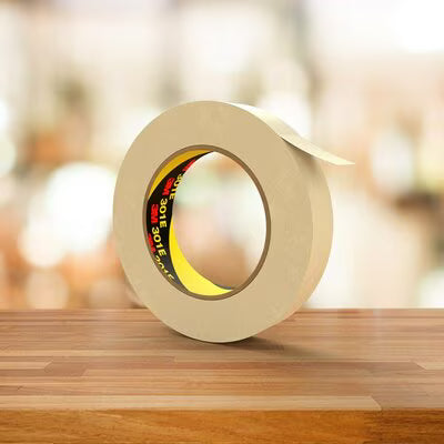 3M™ Afplaktape 301E, Beige, 18 mm x 50 m