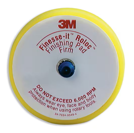 3M™ Finesse-it™ Roloc™ finishing steunschijf, Jaune, Ø 76 mm, PN14736U
