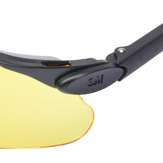 3M™ Maxim™ Veiligheidsbril, zwart/grijs montuur, DX, oranje lens, 13228