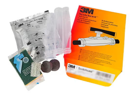 3M™ Scotchcast™ 92-NBA 3 Giethars-Lijnverbindingsmof, 0.6/1 kV, 4x 16 - 25, 5x 6 - 16 mm²