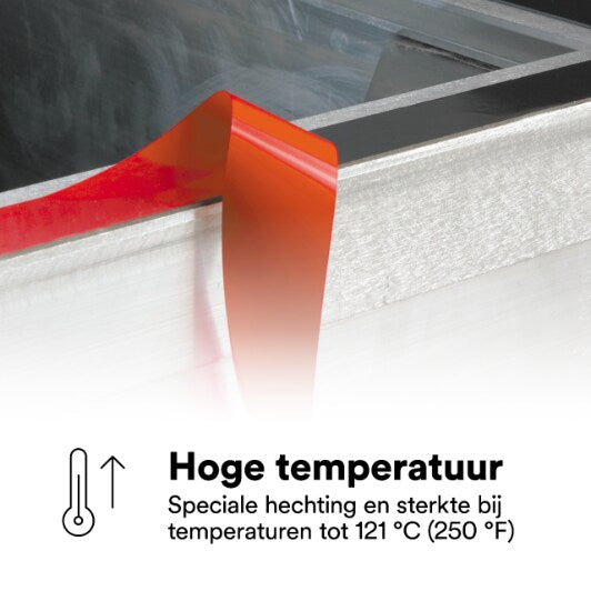 3M™ VHB™ Tape LVO-110BF, Zwart, 1220 mm x 33 m, 1.1 mm, foliedrager