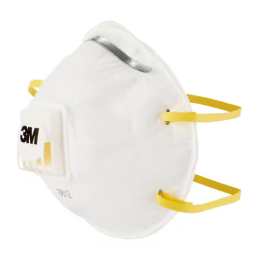 3M™ Stofmasker voor handmatig schuren 8812, FFP1, ventiel, 3/pak
