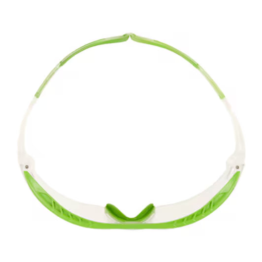 3M™ SecureFit™ 400X Veiligheidsbril, groen/helder montuur, Scotchgard™ condenswerende en krasbestendige coating (K&N), heldere lenzen, SF401XSGAF-GRN-EU, 20/doos