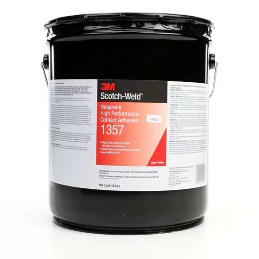 3M™ Hoogwaardige Neopreencontactlijm 1357, Grijsgroen, 20 L