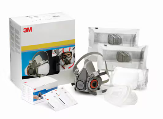3M™ Reusable Mask Starter Kit, A1P2 R Filter, Size M, 06967M