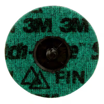 Scotch-Brite™ Roloc™ Precision Surface Conditioning-schijf, PN-DR, fijn, TR, 76.2 mm, 1000/doos, bulkverpakking