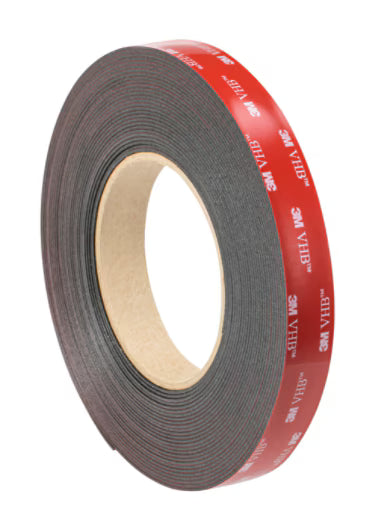 3M™ VHB™ Tape 5962F, Zwart, 19 mm x 33 m, 1.6 mm
