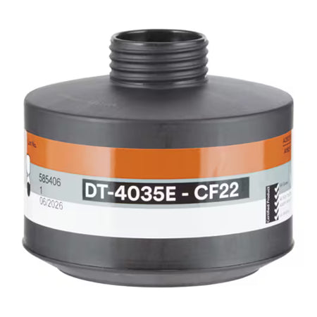 3M™ Gas/damp-patroon en deeltjesfilter met DIN-schroefdraad CF22 A2B2P3 R D, DT-4035E