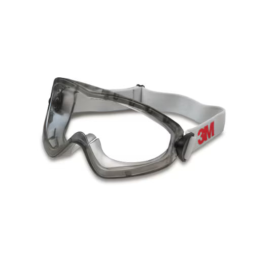3M™ Ruimzichtbril Serie 2890, indirect geventileerd, antikras/anticondens, heldere polycarbonaatlens, 2890