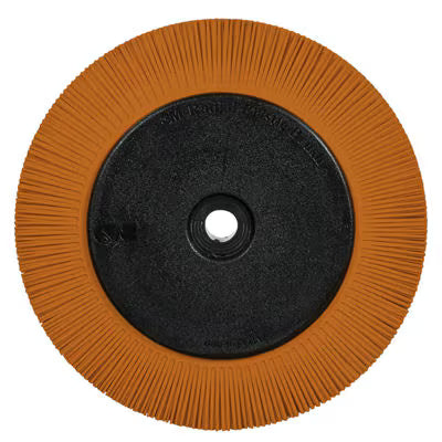 Scotch-Brite™ Radial Precision Brush, PN-RB, 80+, 203.2 mm x 25.4 mm x 31.75 mm (8 inch x 1 inch x 1-1/4 inch), Type S, with flange
