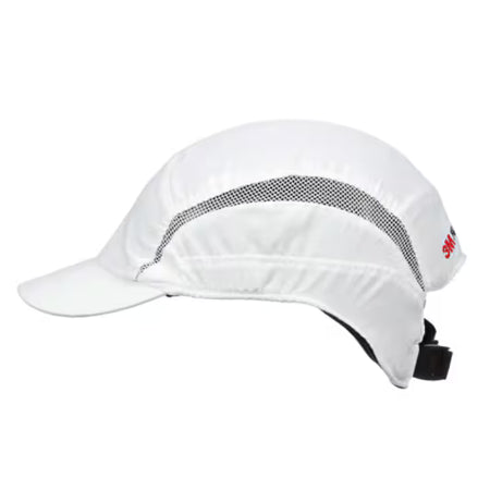 3M™ First Base™ 3 Stootpet 2030604, Classic, wit, korte klep, 55 mm