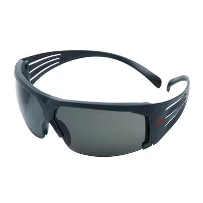 3M™ SecureFit™ 600 Safety Glasses, grey frame, scratch-resistant, grey polarized lenses, SF611AS-EU, 20/box