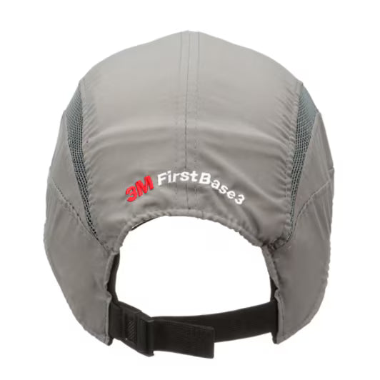 3M™ First Base™ 3 Impact Cap 2030607, Classic, grey, short brim, 55 mm