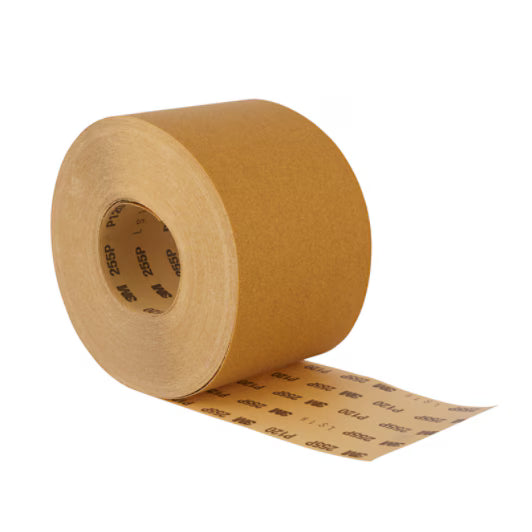 3M™ Abrasive Roll 255P, 115 mm x 50 m, P120, 04398