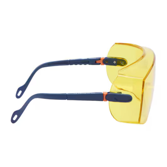 3M™ Over-the-Glass Safety Glasses Series 2800, scratch-resistant, amber lens, 20/box