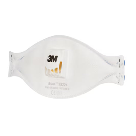 3M™ Aura™ Dust Mask, FFP2, with valve, 9322+