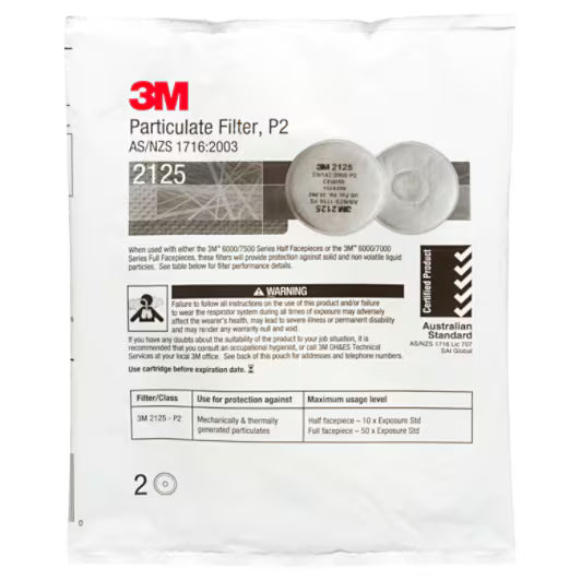 3M™ Particulate Filter, P2 R, 2125