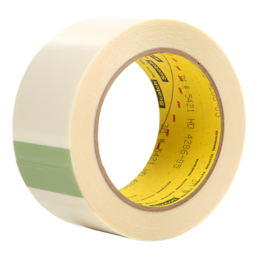 3M™ UHMW PE Film Tape 5421, White, 40 mm x 65 mm
