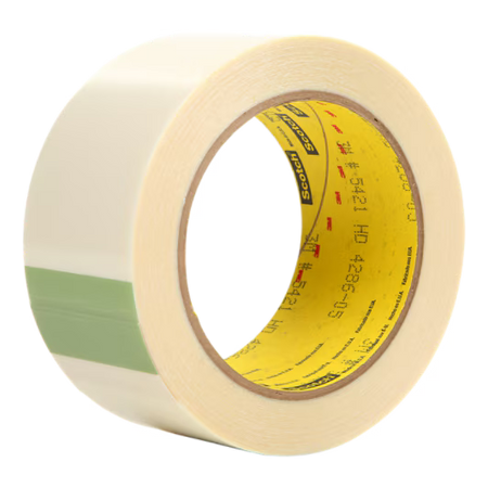 3M™ UHMW PE Film Tape 5421, White, 40 mm x 65 mm